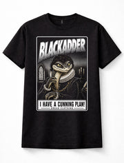 Blackadder Cunning Plan Snake Comedy TV Quote Unisex T-Shirt
