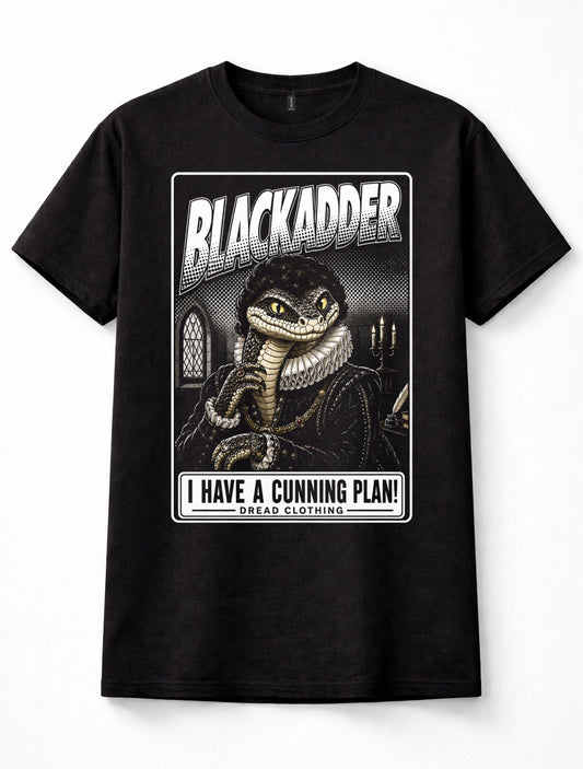 Blackadder Cunning Plan Snake Comedy TV Quote Unisex T-Shirt