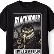 Blackadder Cunning Plan Snake Comedy TV Quote Unisex T-Shirt