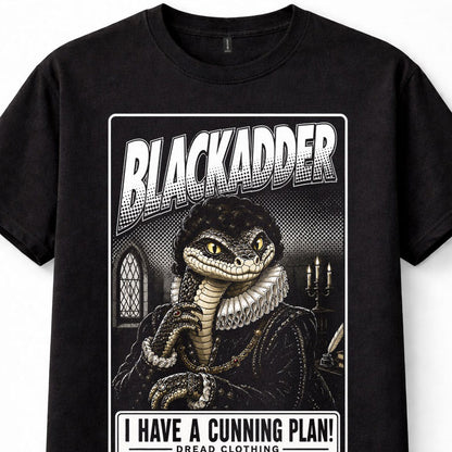 Blackadder Cunning Plan Snake Comedy TV Quote Unisex T-Shirt