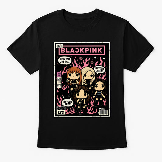 Blackpink How You Like That K-Pop Funko Pop Style Unisex T-Shirt