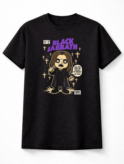 Black Sabbath Ozzy Osbourne Paranoid Can You Help Me Occupy My Brain Adults & Kids Unisex T-Shirt
