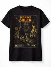 Black Shuck VHS Horror Hellhound Cryptid Black Unisex T-Shirt