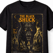 Black Shuck VHS Horror Hellhound Cryptid Black Unisex T-Shirt