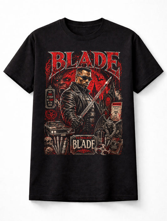 Blade Daywalker Vampire Hunter Marvel Movie Unisex T-Shirt