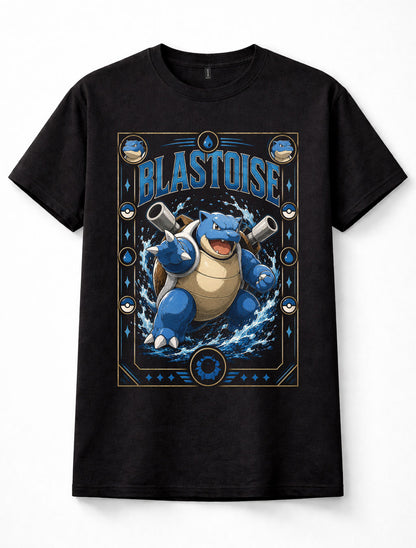 Pokemon Blastoise Water Starter Kanto Trainer Game Unisex T-Shirt