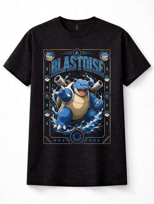 Pokemon Blastoise Water Starter Kanto Trainer Game Unisex T-Shirt