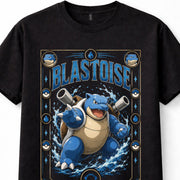 Pokemon Blastoise Water Starter Kanto Trainer Game Unisex T-Shirt