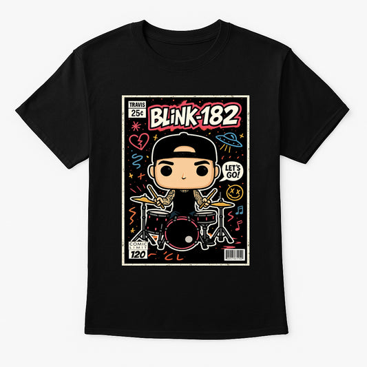 Blink 182 Lets Go Pop Punk Funk Pop Style Unisex T-Shirt