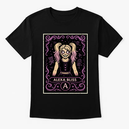 Alexa Bliss “Twisted” Unisex T-Shirt Wrestling Superstar Dark Dollhouse Graphic Tee