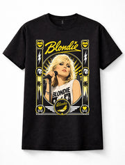 Blondie Debbie Harry Punk New Wave Rock Band Music Black Unisex T-Shirt