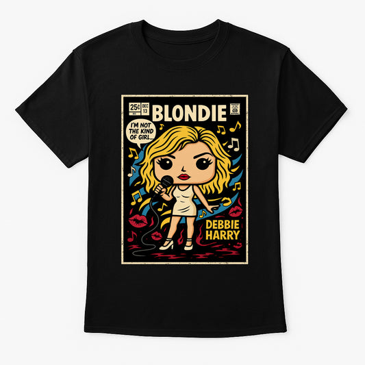 Blondie Debbie Harry New Wave Rock Funko Pop Style Unisex T-Shirt
