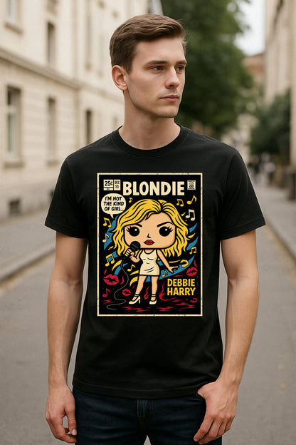 Blondie Debbie Harry New Wave Rock Funko Pop Style Unisex T-Shirt
