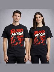 Blood Moon Rising Werewolf Horror Graphic Unisex T-Shirt