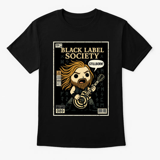 Black Label Society Still Heavy Metal Funko Pop Style Unisex T-Shirt