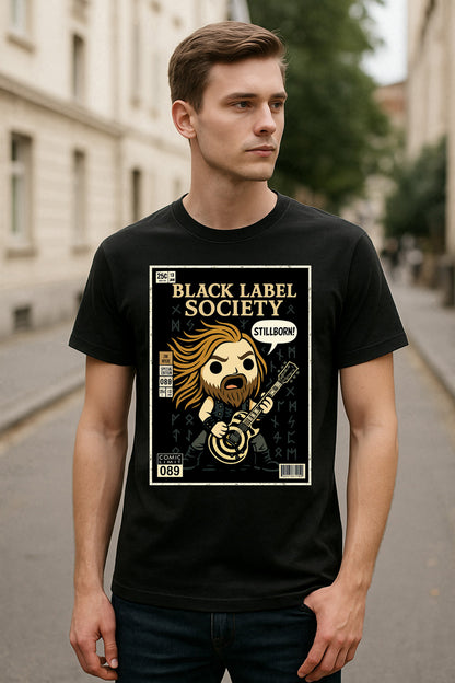 Black Label Society Still Heavy Metal Funko Pop Style Unisex T-Shirt