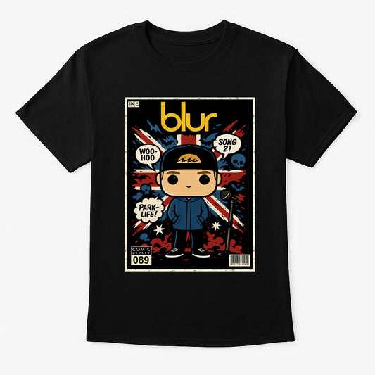 Blur Song 2 Britpop Rock Funko Pop Style Unisex T-Shirt