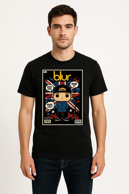Blur Song 2 Britpop Rock Funko Pop Style Unisex T-Shirt