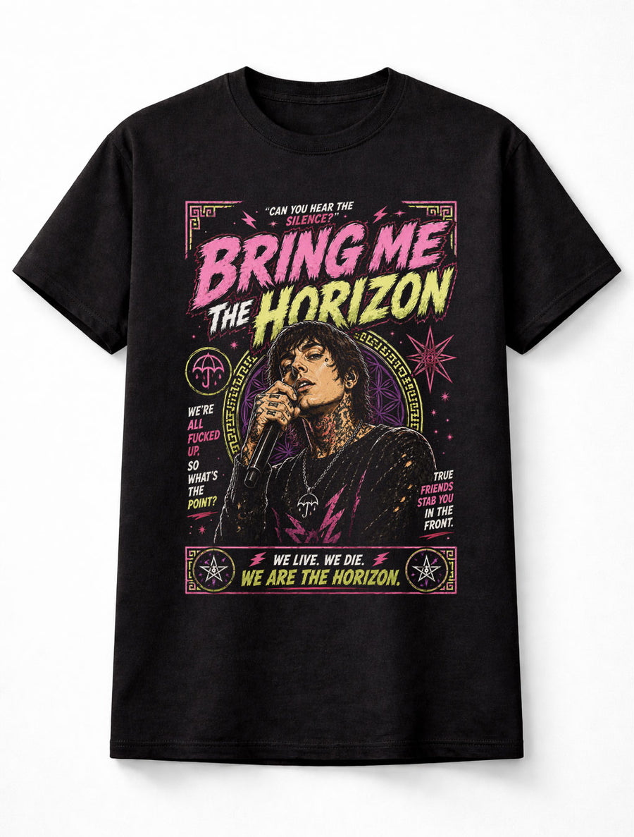 Bring Me The Horizon Can You Hear The Silence Graphic Unisex T-Shirt