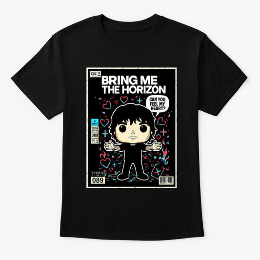 Bring Me The Horizon Can You Feel My Heart Metalcore Funko Pop Style Unisex T-Shirt