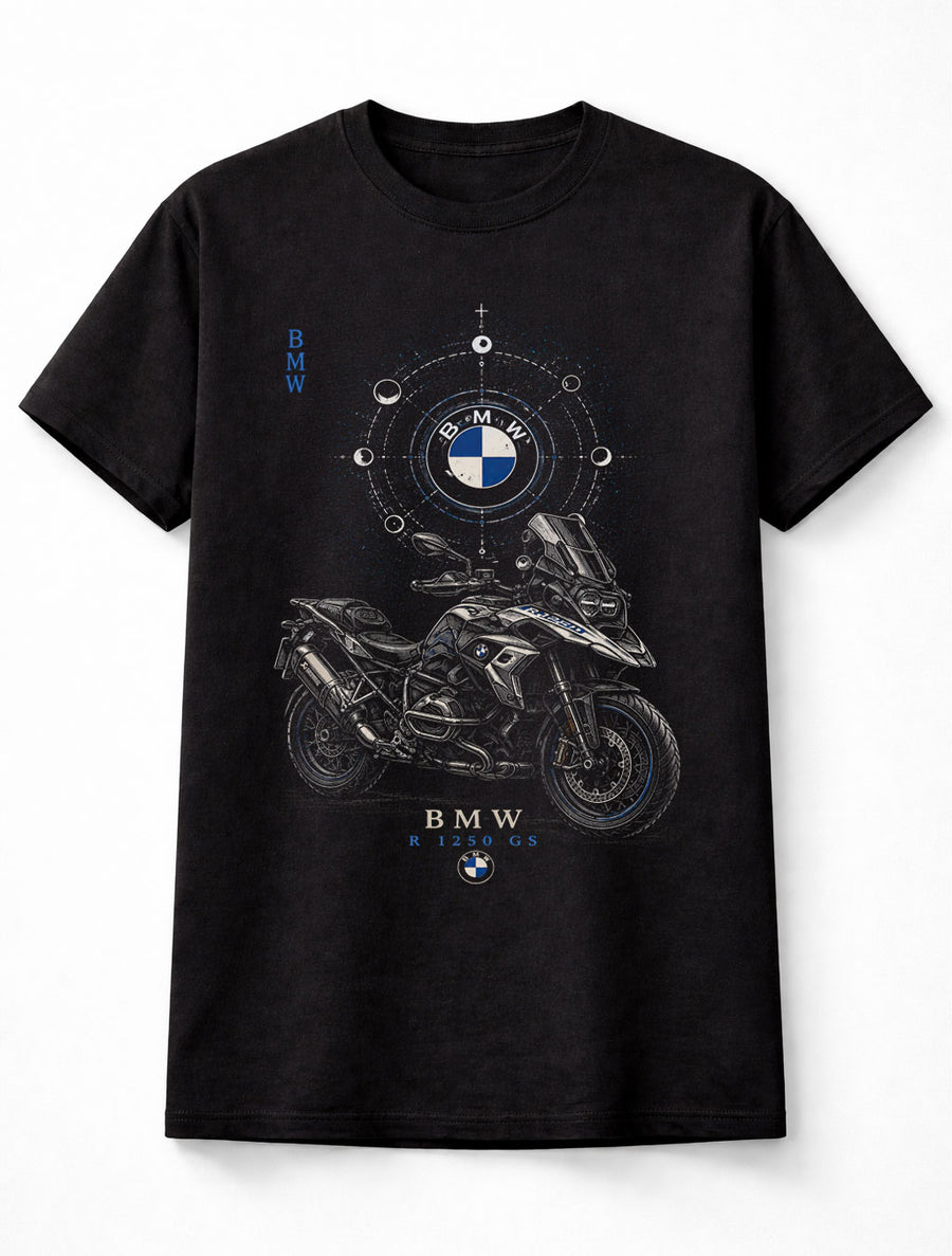BMW R 1250 GS Adventure Motorcycle Rider Graphic Biker Unisex T-Shirt