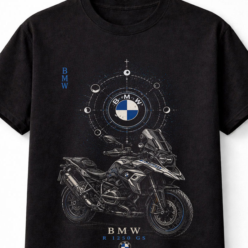 BMW R 1250 GS Adventure Motorcycle Rider Graphic Biker Unisex T-Shirt