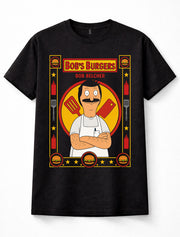 Bob's Burgers Bob Belcher Cartoon Comedy Graphic Tee Unisex T-Shirt