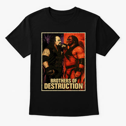 Brothers of Destruction Vintage Wrestling Unisex T-Shirt WWE Legends
