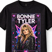 Bonnie Tyler Rock Music Singer 80s Pop Retro Graphic Unisex T-Shirt