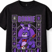 Five Nights at Freddy's Bonnie Animatronic Guitar Horror Unisex T-Shirt