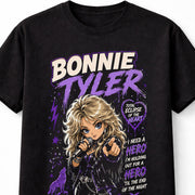Bonnie Tyler Holding Out For A Hero Retro Music Unisex T-Shirt