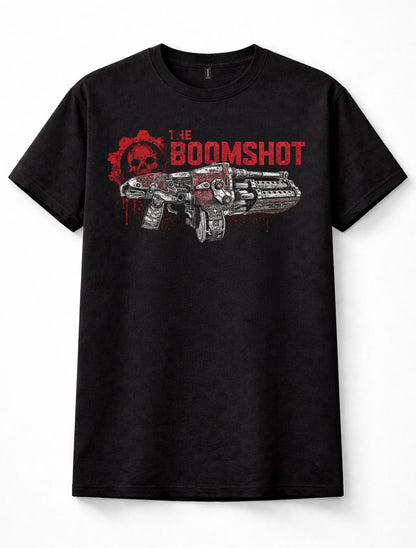Gears of War Boomshot Grenade Launcher COG Skull Xbox Gaming Unisex T-Shirt