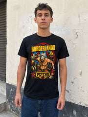 Borderlands Psycho Pandora Vault Hunter Gaming Unisex T-Shirt