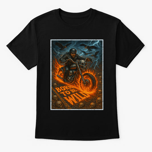 Steppenwolf Born to Be Wild Unisex T-Shirt | Classic Rock Biker Tee