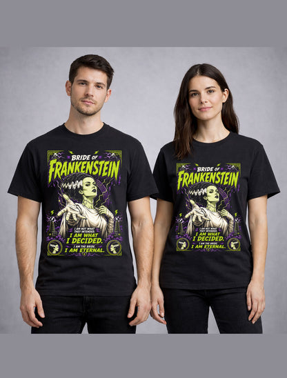 Bride Of Frankenstein Classic Horror Gothic Monster Unisex T-Shirt