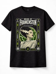 Bride of Frankenstein Classic Horror Gothic Halloween Unisex T-Shirt