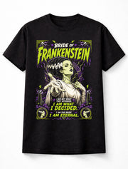 Bride Of Frankenstein Classic Horror Gothic Monster Unisex T-Shirt