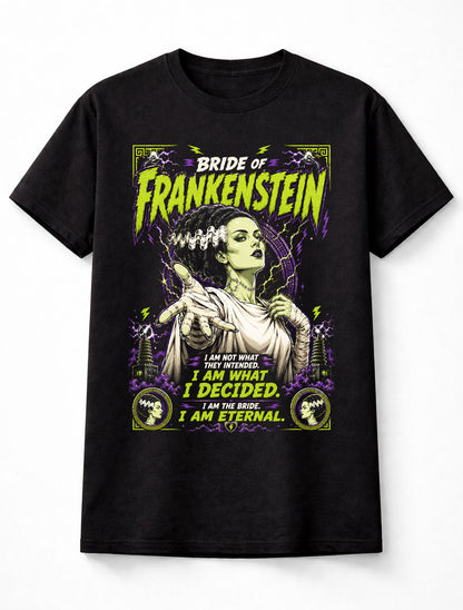 Bride Of Frankenstein Classic Horror Gothic Monster Unisex T-Shirt