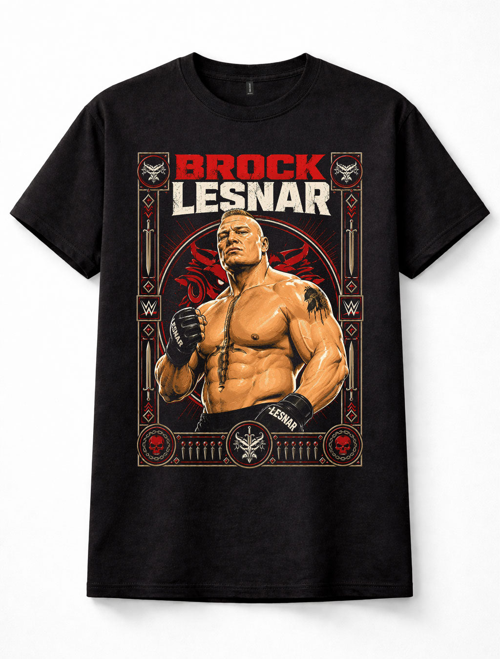 Brock Lesnar WWE Beast Incarnate Wrestling Graphic Unisex T-Shirt
