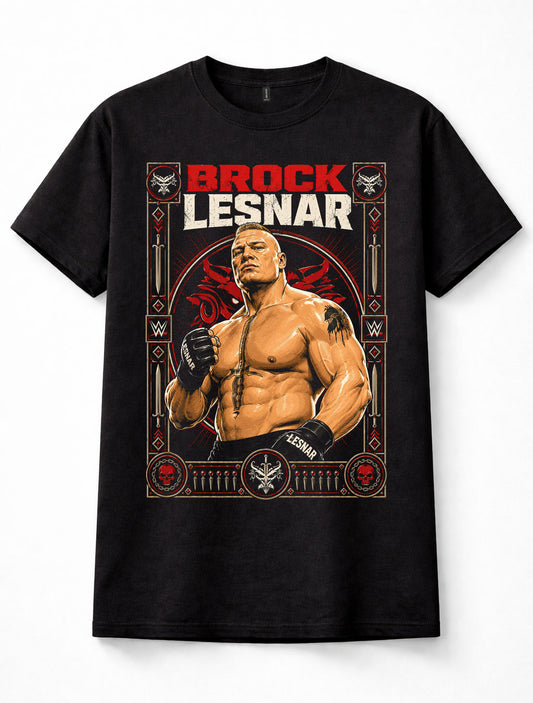 Brock Lesnar WWE Beast Incarnate Wrestling Graphic Unisex T-Shirt