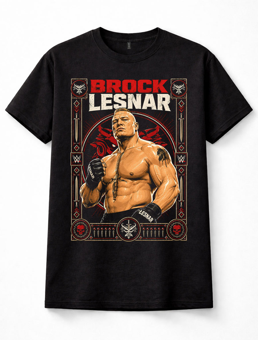 Brock Lesnar WWE Beast Incarnate Wrestling Graphic Unisex T-Shirt