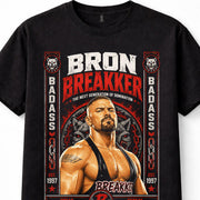 Bron Breakker WWE Wrestling Spear Dominate Graphic Unisex T-Shirt