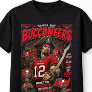 Tampa Bay Buccaneers NFL Pirate Football Fan Gift Graphic Unisex T-Shirt