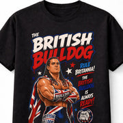 British Bulldog WWE Wrestling Legend Rule Britannia Unisex T-Shirt