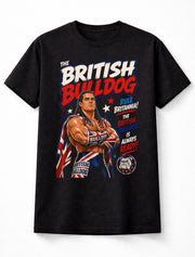 British Bulldog WWE Wrestling Legend Rule Britannia Unisex T-Shirt