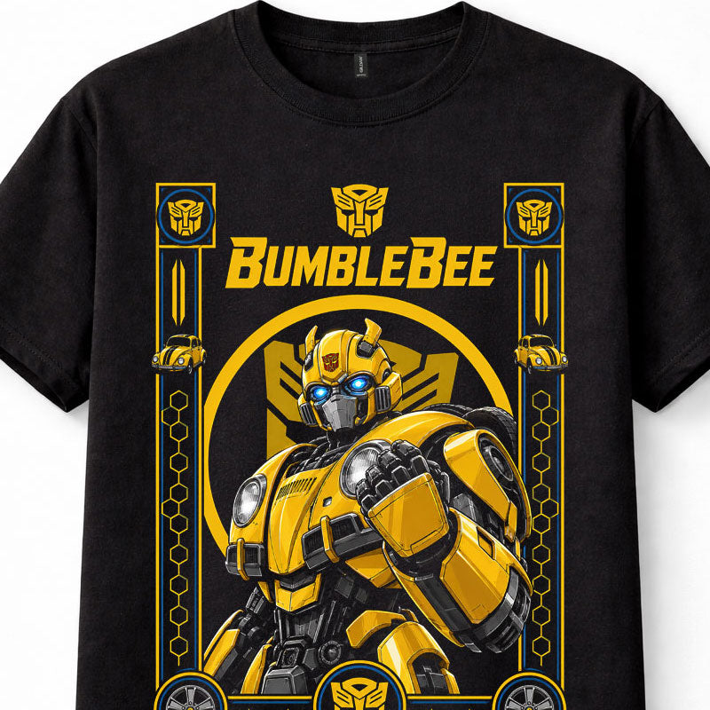 Transformers Bumblebee Autobot Robot Graphic Tee Unisex T-Shirt
