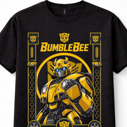 Transformers Bumblebee Autobot Robot Graphic Tee Unisex T-Shirt