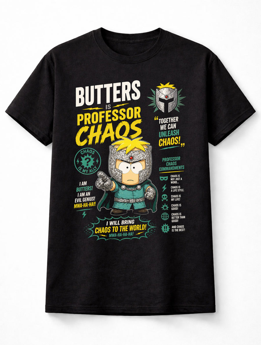 Butters Professor Chaos South Park Villain Unisex T-Shirt