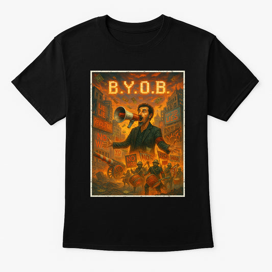 System of a Down – B.Y.O.B. Unisex T-Shirt Political Metal Band Merch Tee