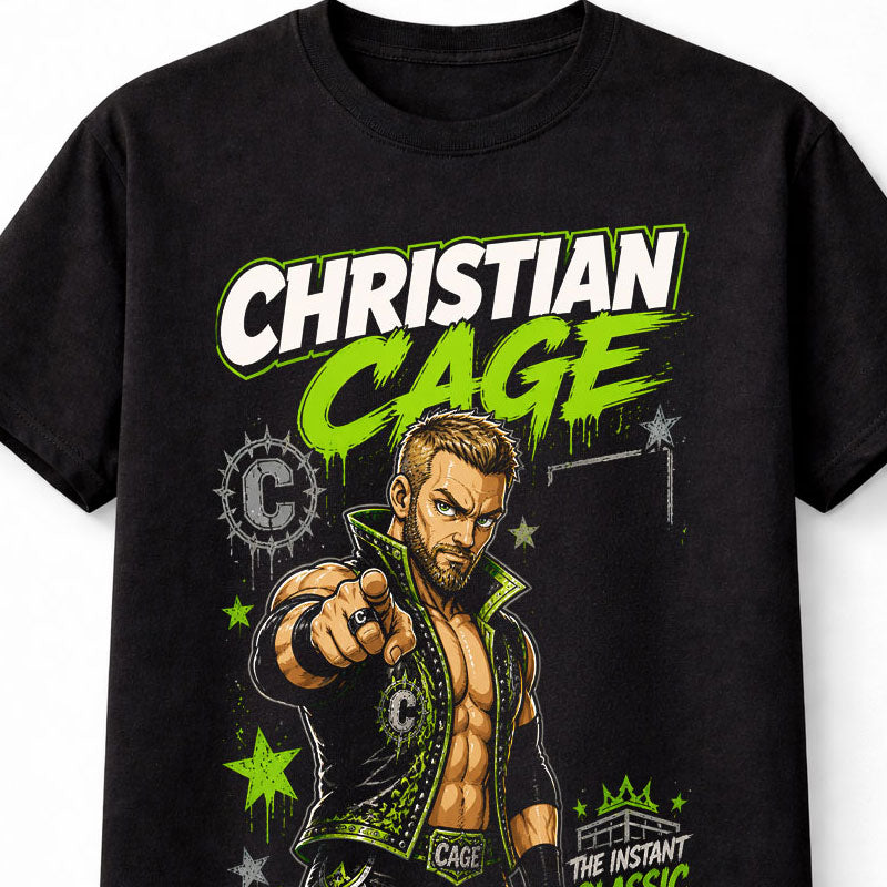 Christian Cage AEW Wrestling Instant Classic Wrestler Unisex T-Shirt